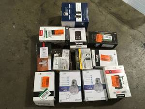 lot 25 image: Lot of Assorted Digital Door Locks Various Models and Conditions   Customer Returns See Pictures