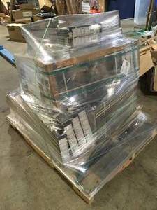 lot 33 image: 34 Boxes of MSI Metro Anthracite 12 in. x 24 in. Matte Porcelain Stone Look Floor and Wall Tile (14 sq. ft.Case) Customer Returns See Pictures