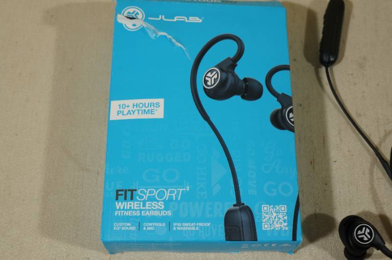 Jlab Fit Sport Wireless Fitness Earbuds Black Isanti Assortment