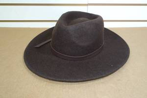 Universal Thread Adjustable Wide Brim Hat -Brown