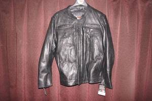 FMC Raider Black Leather Conceal and Carry Jacket - Mens 3X