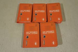 5 New Testament Psalm & Proverbs Gideon Pocket Bibles