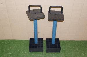 2 Fishermans Caddy Fishing Pole Carriers