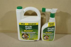 32oz Simple Green Outdoor Odor Eliminator with 1 Gallon Refill