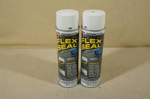 2 Flex Seal Liquid Rubber Spray -White