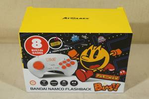 Bandai Namco Flashback Plug and Play Game with 8 Games