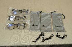 3 Pairs Bluemoky Blue Light Blocking Reading Glasses 2.00