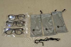 3 Pairs Bluemoky Blue Light Blocking Reading Glasses 1.50