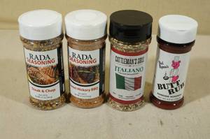 Assorted Seasonings -BBQ, Italian, Steak & Chop, Sweet BBQ