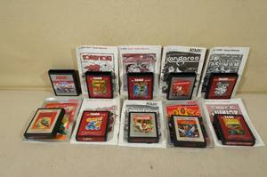 10 Atari Games -Mario Bros, Donkey Kong, Q-Bert, Jr Pac-Man