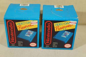 2 Boxes Nintendo Video Game Preservers