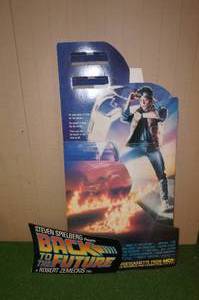 Back to the Future Movie Promotional Cardboard Advertisement