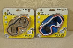 2 US Divers Tiki Jr Swim Masks