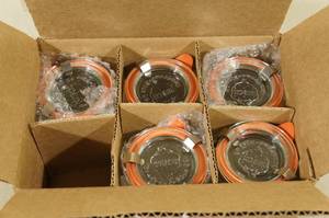 5 Weck 762 Mini Tulip Jelly Jars
