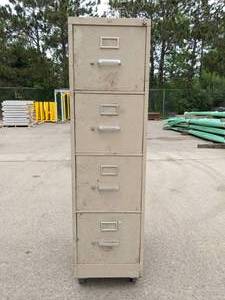 Four Drawer File Cabinet   F