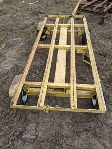 Steel Cart, 101 x 48 x 19
