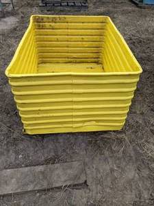 Yellow Bulk Steel Container