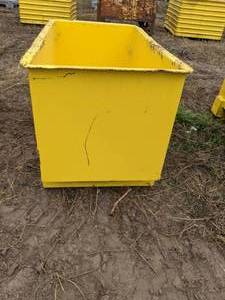 Yellow Steel Container