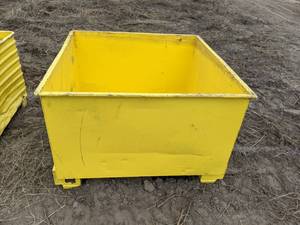 Yellow Steel Container