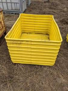 Yellow Bulk Steel Container