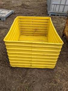 Yellow Bulk Steel Container