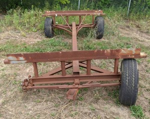 Multi-Purpose Flat Bed Wagon, 132 x 79 x 33
