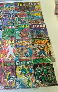 lot 9 image: VINTAGE 50 COMIC LOT #3