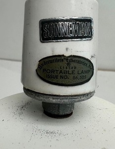lot 37 image: Mid Century Sonneman Chrome Floor Lamp