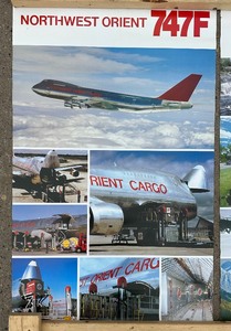 lot 40 image: VINTAGE Travel Poster Lot #3 - Northwest Orient