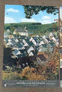 lot 44 image: VINTAGE Travel Poster Lot #7 - Germany
