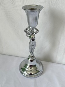 lot 131 image: Vintage Home Kraft Farber Nude Candle Stick Holder