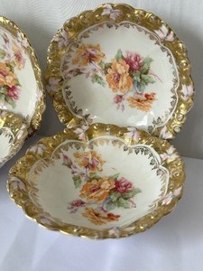 lot 113 image: (4) RS Germany Steeple Desert  Ice Cream Bowls