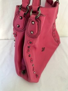 lot 194 image: Coach Leather Poppy Pink Handbag