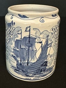 lot 167 image: Vintage 1948 Delft Mug  Stein
