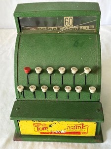 lot 231 image: Vintage Tom Thumb Childrens Cash Register