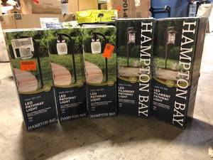 Lot of Athens Low Voltage Rustic Bronze LED Outdoor Landscape Path Light  Customer Returns See Pictures