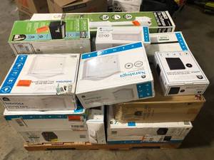 Pallet of Mailboxes and Hardware Various Models and Conditions  Customer Returns See Pictures