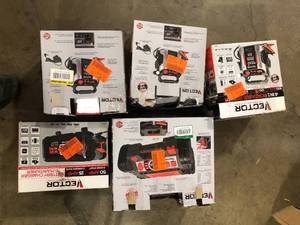 Lot of Assorted Vector Portable Power Stations and Battery Chargers Various Sizes and Conditions Customer Returns See Pictures
