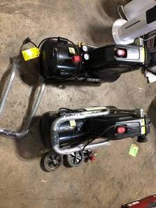 Lot of 2 Husky 8G 150 PSI Hotdog Air Compressor  Customer Returns See Pictures