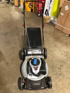 Murray 21 in. 140 cc Briggs and Stratton Walk Behind Gas Push Lawn Mower with Height Adjustment and with Mulch Bag Customer Returns See Pictures