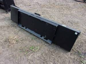 lot 22 image: New 78-inch Skid Loader Mounted Dirt Bucket