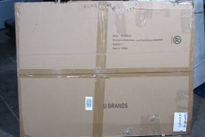 lot 6 image: Aluminum Frame 35 x 47 Mag Dry Erase Board w Postcard