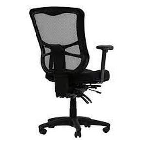 lot 28 image: Alera Mesh High-Back Multifunction Chair, Black