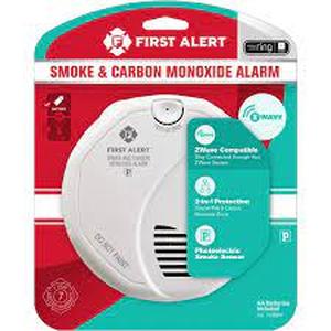 lot 52 image: FirstAlert Z-Wave Plus Smoke and Carbon Monoxide Detector