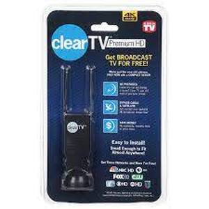 lot 93 image: Clear TV Premium HDTV Antenna, As Seen on TV