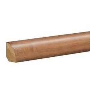 T x 0.75 in. W x 94.5 in. L Quarter Round Molding Set of 10 (2 are Shorter)