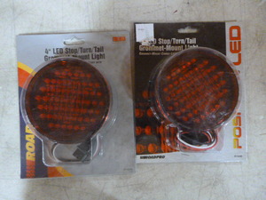 lot 27 image: 2 Road Pro 4 StopTurnTail Grommet-Mount Lights
