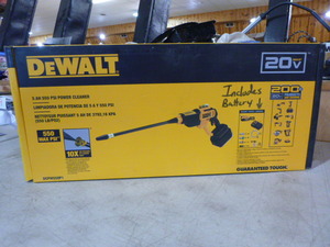 lot 37 image: Dewalt 5AH 550 PSI Power Cleaner