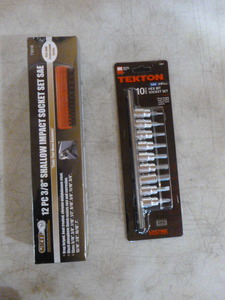 lot 59 image: Socket and Hex Bit Socket Sets