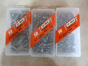 lot 80 image: 3 Packs of MF Anchor Kits
